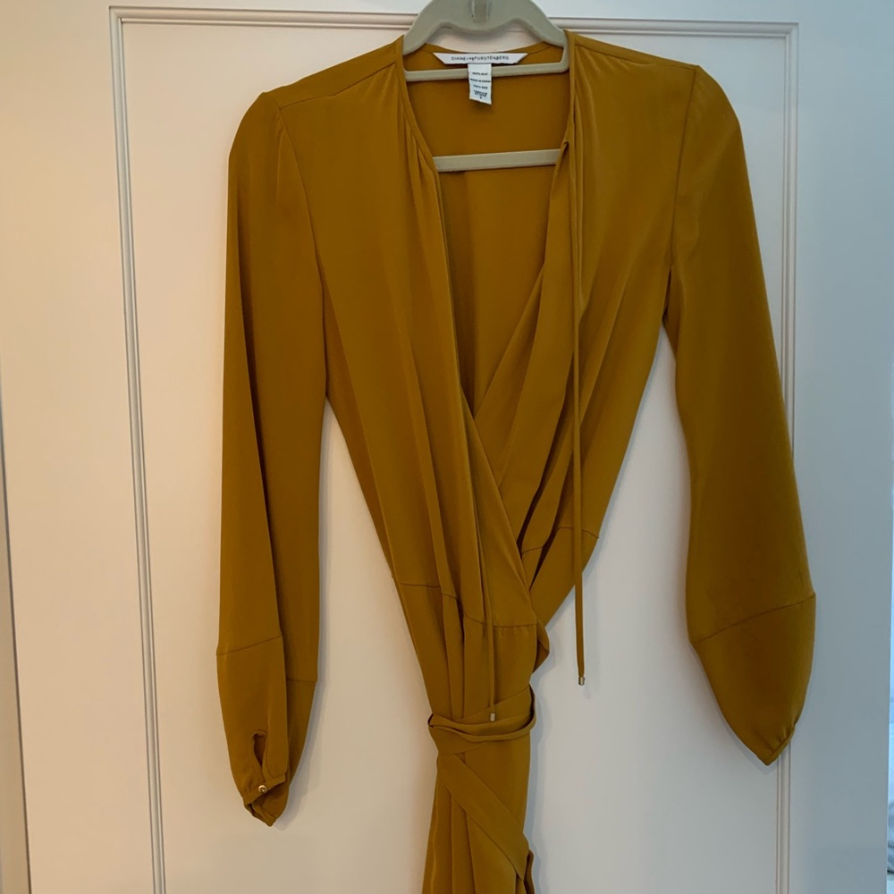 DVF Silk Wrap Dress